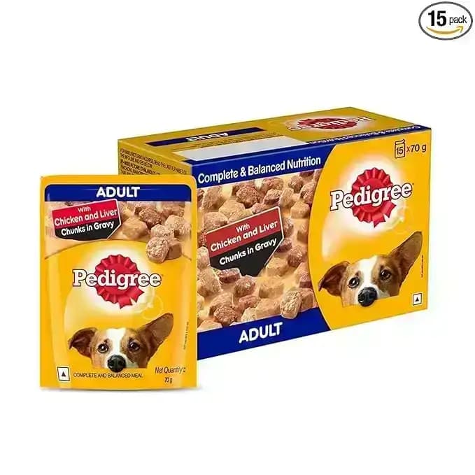 Pedigree Adult Gravy Chicken n Liver