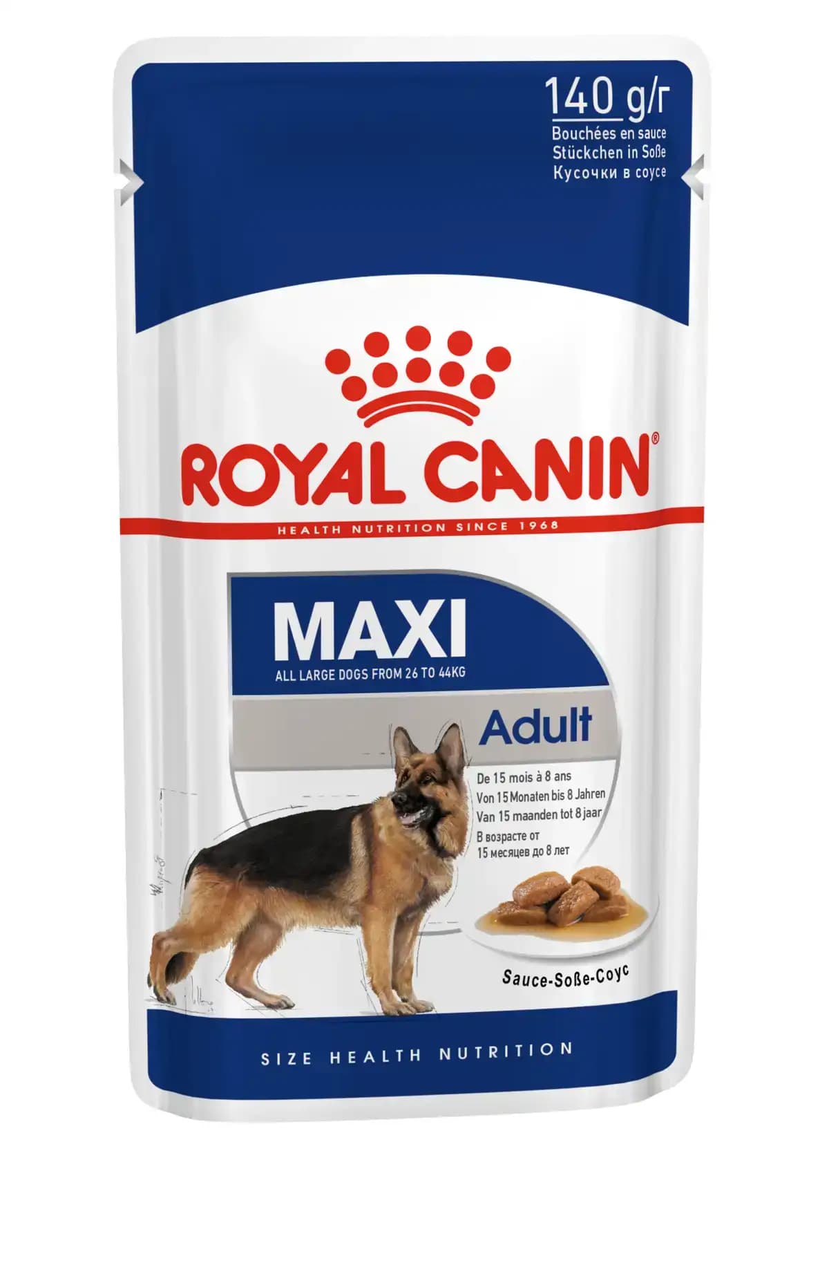 Royal Canin Maxi Adult Gravy – Buy Royal Canin online India at Dr. Venky's Pet Store