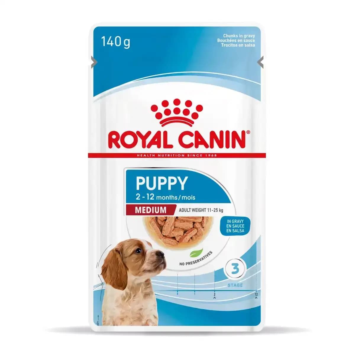 Royal Canin Medium Puppy Gravy – Buy Royal Canin online India at Dr. Venky's Pet Store